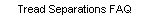 Tread Separations FAQ